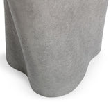 Everson Outdoor Accent Table, Dark Gray-Furniture - Outdoor-High Fashion Home