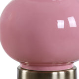 Evie Table Lamp, Bubblegum Pink-Lighting-High Fashion Home