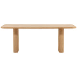 Evren Dining Table, Light Natural-Furniture - Dining-High Fashion Home