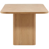 Evren Dining Table, Light Natural-Furniture - Dining-High Fashion Home