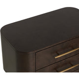 Ezekiel Nightstand, Brown-Furniture - Bedroom-High Fashion Home