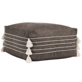 Ezekiel Pouf, Hickory-Furniture - Chairs-High Fashion Home