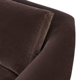 Ezra Swivel Chair, Surrey Cocoa by Four Hands-Furniture - Chairs-High Fashion Home