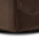 Ezra Swivel Chair, Surrey Cocoa by Four Hands
