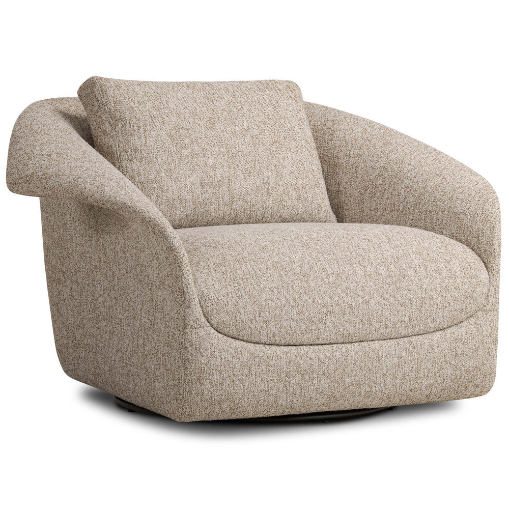 Ezra Swivel Chair, Yuma Dove