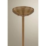 Alturas 9 Light Chandelier, Patina Brass/Soft Sand