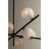 Sonny 12 Light Chandelier, Bronze Leaf
