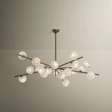 Sonny 20 Light Chandelier, Bronze Leaf