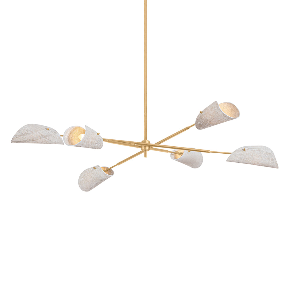 Ken Chandelier, Vintage Gold Leaf