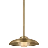 Braxton Pendant, Patina Brass
