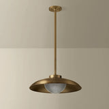 Braxton Pendant, Patina Brass