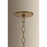 Jack Chandelier, Patina Brass