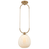 Jove Pendant, Patina Brass