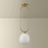 Jove Pendant, Patina Brass