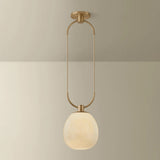Jove Pendant, Patina Brass
