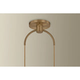 Jove Pendant, Patina Brass