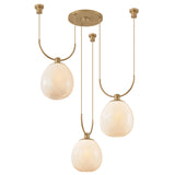 Jove Chandelier, Patina Brass