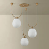 Jove Chandelier, Patina Brass