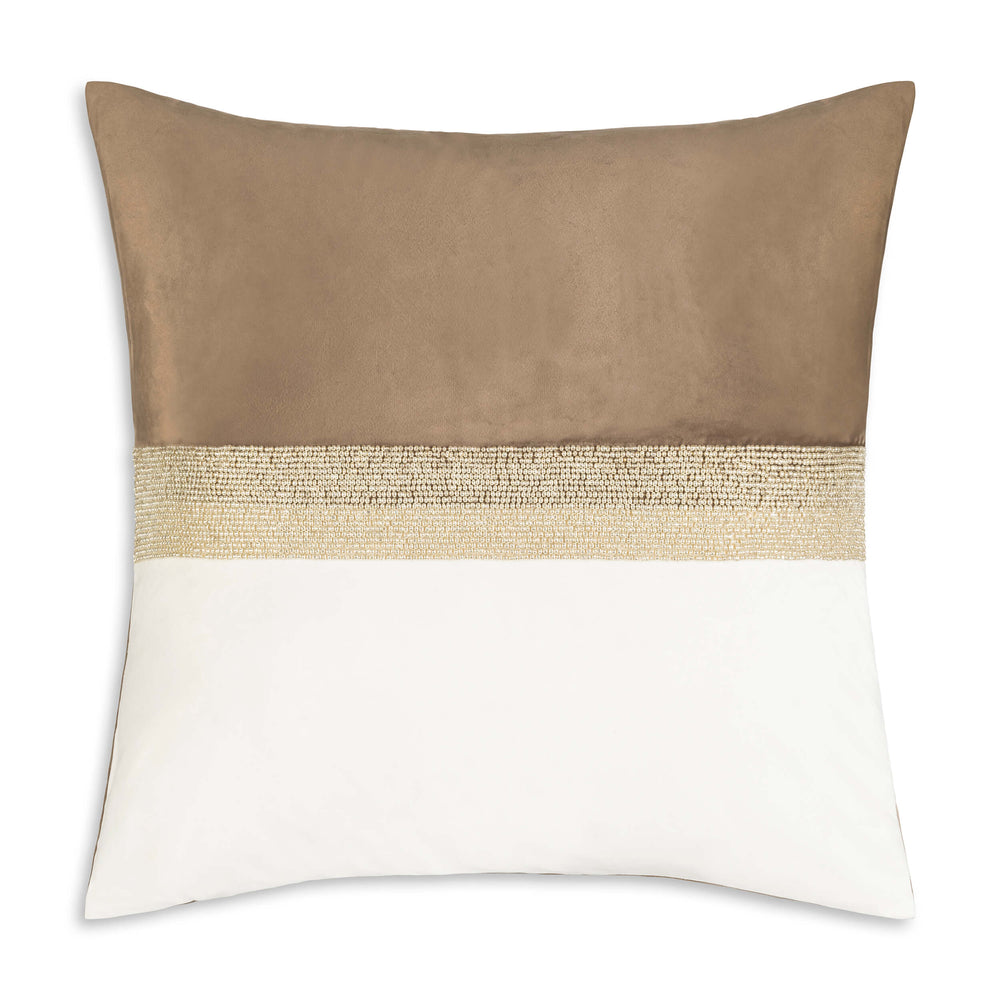 Inspire Me! Home Decor Julia Pillow, Ivory-Accessories-High Fashion Home