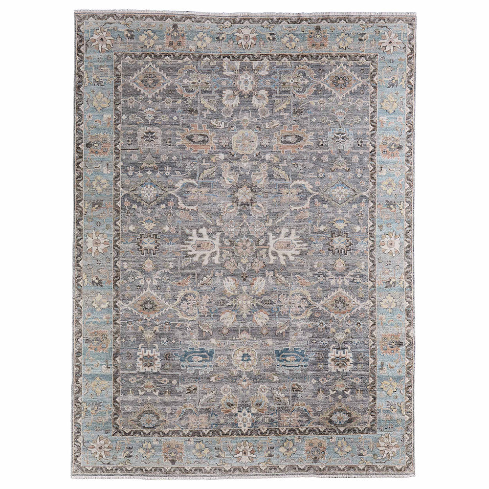 Feizy Rug Fontana 69GYF, Charcoal/Multi-Rugs1-High Fashion Home