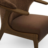 Fabian Leather Chair, Maestro Cigar by Four Hands-Furniture - Chair-High Fashion Home