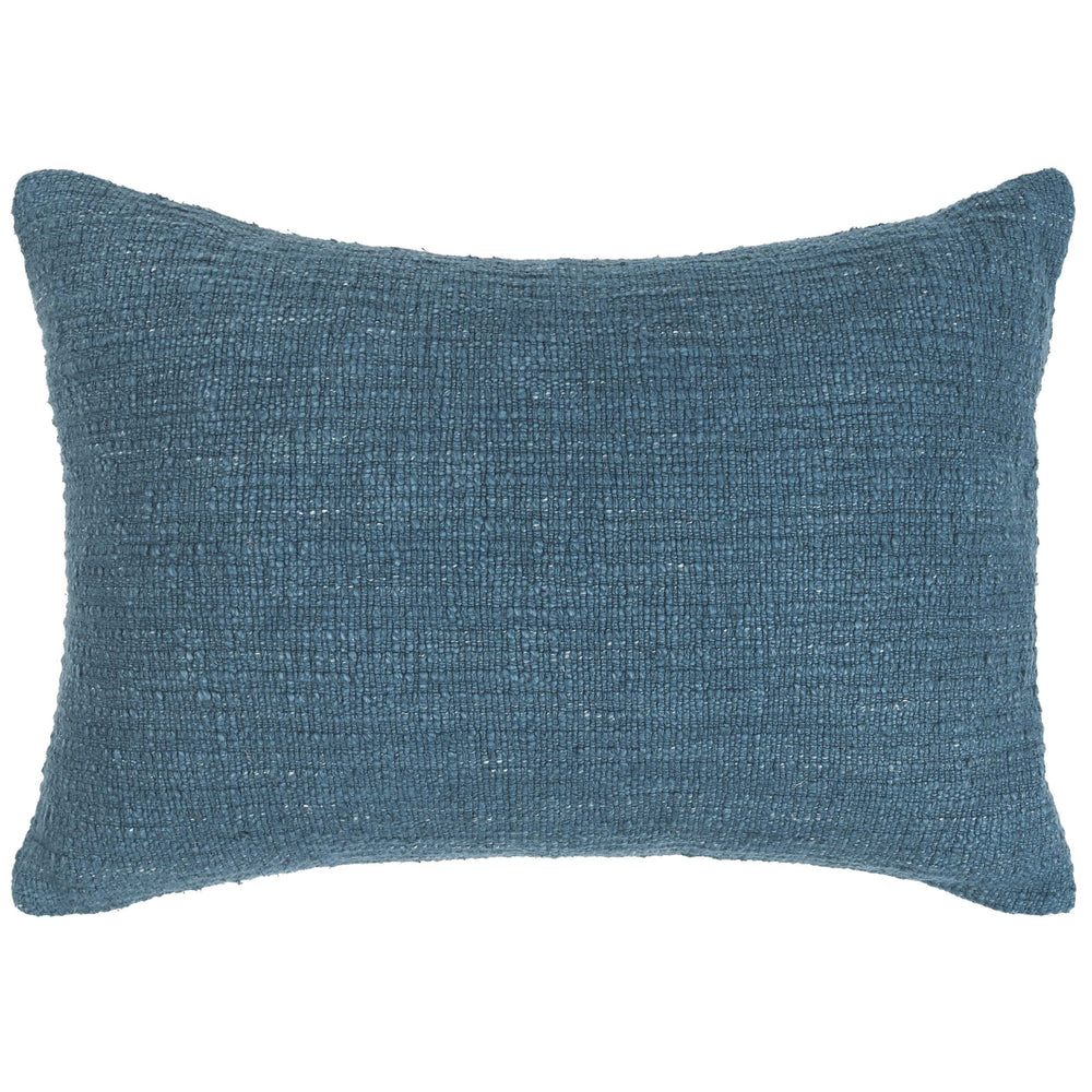 Fable Lumbar Pillow, Ocean Blue-Accessories-High Fashion Home