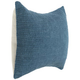 Fable Lumbar Pillow, Ocean Blue-Accessories-High Fashion Home