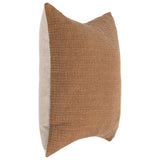 Fable Pillow, Cognac Brown-Accessories-High Fashion Home