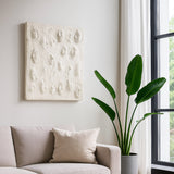 Faces Wall Art, Distressed White-Accessories-High Fashion Home