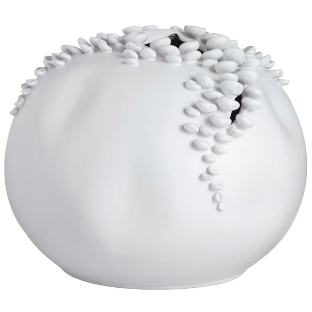 Fairfield Vase, White-Accessories-High Fashion Home