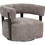 Fallon Swivel Chair, Joyce Mushroom