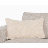 Fallow Lumbar Pillow, Light Tan-Accessories-High Fashion Home