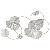 Fan Loops Mirrored Wall Decor, Gold