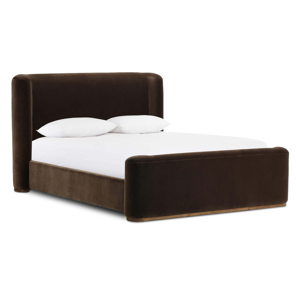 Fane Bed, Surrey Mink by Four Hands-Furniture - Bedroom-High Fashion Home