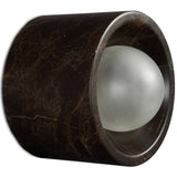 Fargo Sconce, Brown Italian Marble by Four Hands-Lighting-High Fashion Home