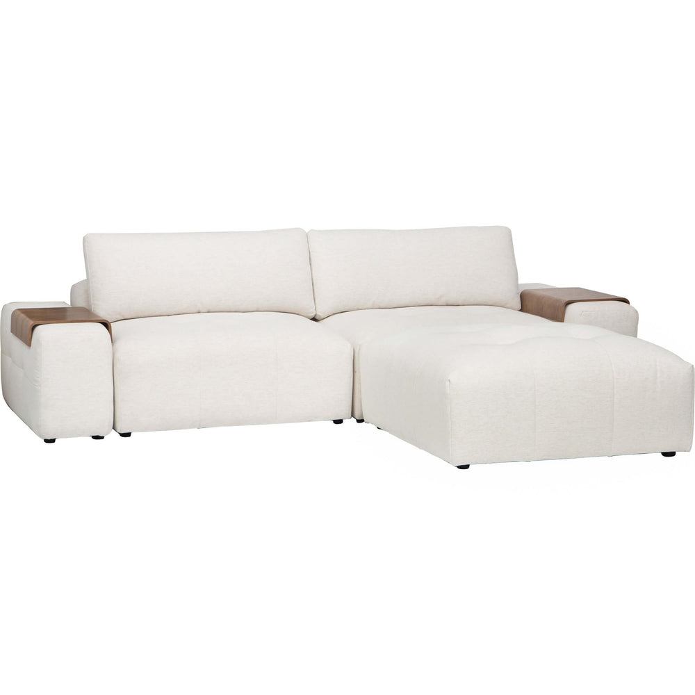 Farley 5 Piece Modular Sectional, Nomad Snow-Furniture - Sofas-High Fashion Home