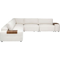 Farley Sectional w/Ottoman, Nomad Snow