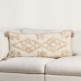 Farm Lumbar Pillow, Ivory/Natural