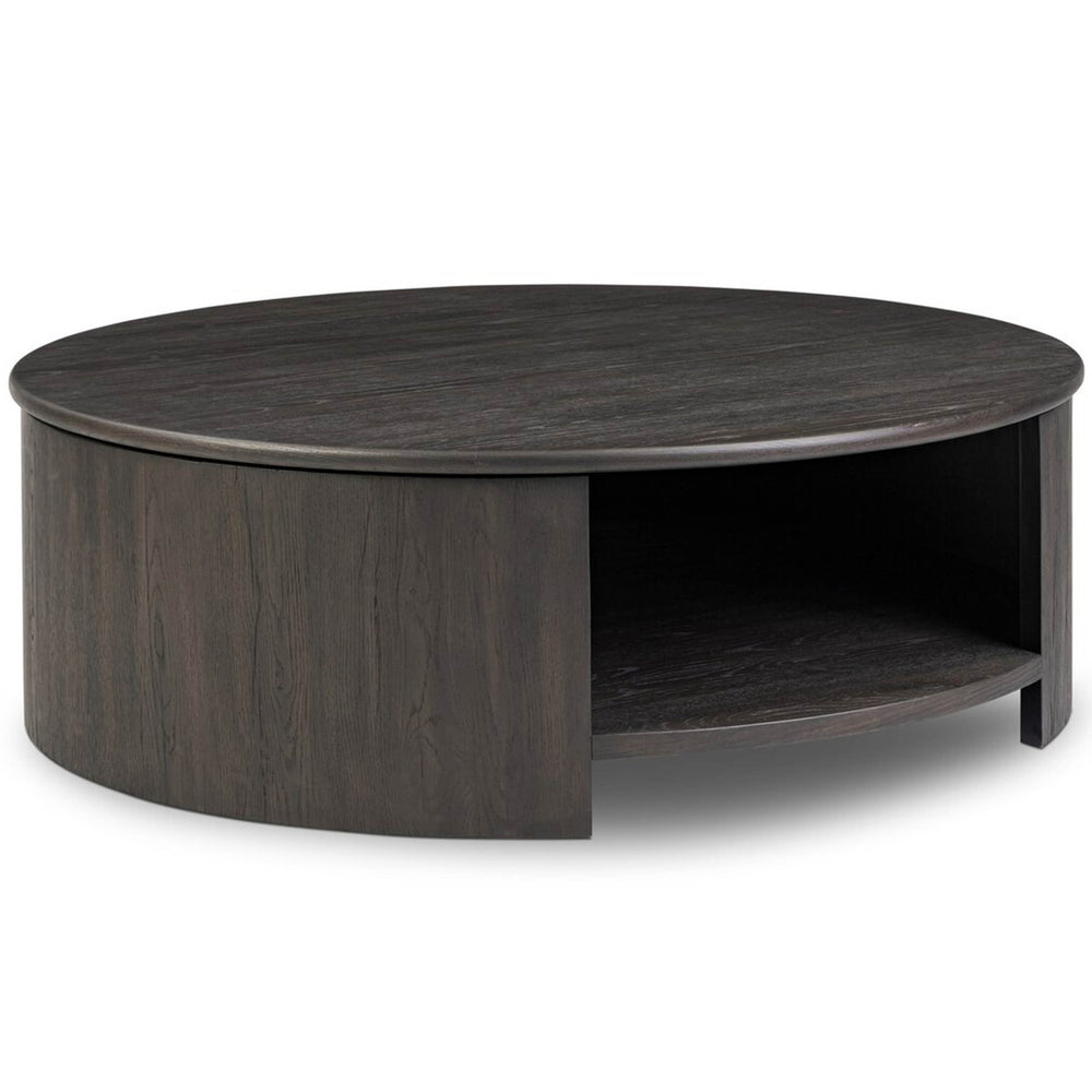 Farrow Coffee Table, Smoked Black by Four Hands-Furniture - Accent Tables-High Fashion Home
