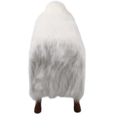 Faux Fur Sheep, White-Accessories-High Fashion Home