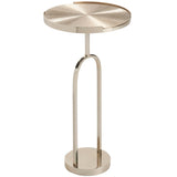 Fawn Martini Table, Champagne Gold-Furniture - Accent Tables-High Fashion Home