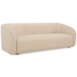 Faye Sofa, Beige Boucle-Furniture - Sofas-High Fashion Home