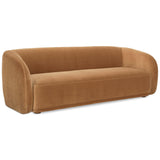 Faye Sofa, Tan-Furniture - Sofas-High Fashion Home