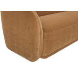 Faye Sofa, Tan-Furniture - Sofas-High Fashion Home
