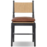 Fayth Dining Chair, Dulane Mahogany/Stained Black, Set of 2 by Four Hands-Furniture - Dining-High Fashion Home