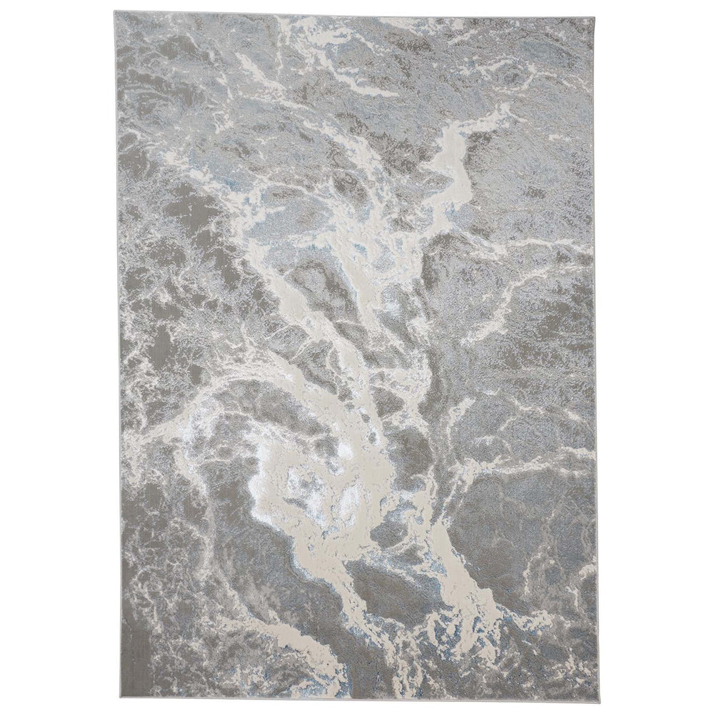 Feizy Rug Azure 3539F, Gray/Blue-Rugs1-High Fashion Home