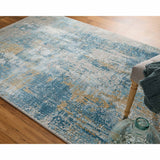 Feizy Rug Cadiz 3890F, Blue/Gray-Rugs1-High Fashion Home