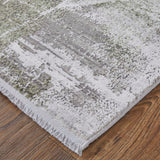 Feizy Rug Cadiz 39N5F, Green/Ivory-Rugs1-High Fashion Home