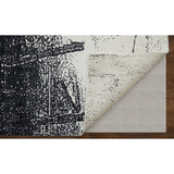 Feizy Rug Coda 8927F, Black/White-Rugs1-High Fashion Home