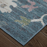 Feizy Rug Dartmouth 39QMF, Blue/Multi-Rugs1-High Fashion Home